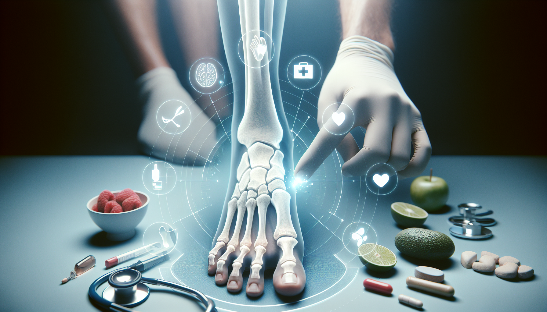 Шишка на большом пальце стопы: методы лечения