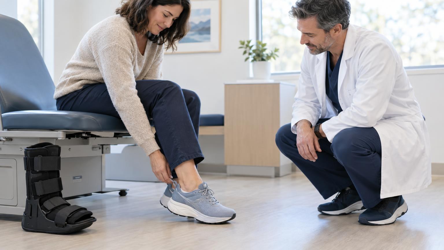 Когда надевать обычную обувь после операции hallux valgus